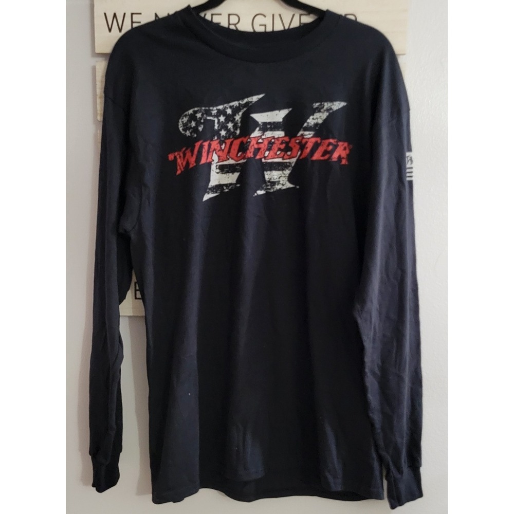 Winchester With Graphic Size L‎ Shirt Color Black